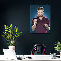 Плакат "Декстер, Майкл Голл, Dexter, Michael Hall", 60×43см, фото 4