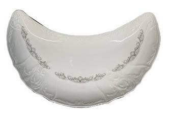 Блюдо "напівмісяць" Thun Bernadotte (Тонок мереживо) порцеляна (5763021)