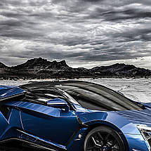 Плакат "Арабський суперкар Лікан Гіперспорт, Lykan HyperSport", 43×60см, фото 3