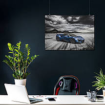 Плакат "Арабський суперкар Лікан Гіперспорт, Lykan HyperSport", 43×60см, фото 4