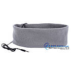 Пов'язка на голову (для сну) з вбудованим динаміком Silenta Music, сірий колір., фото 3