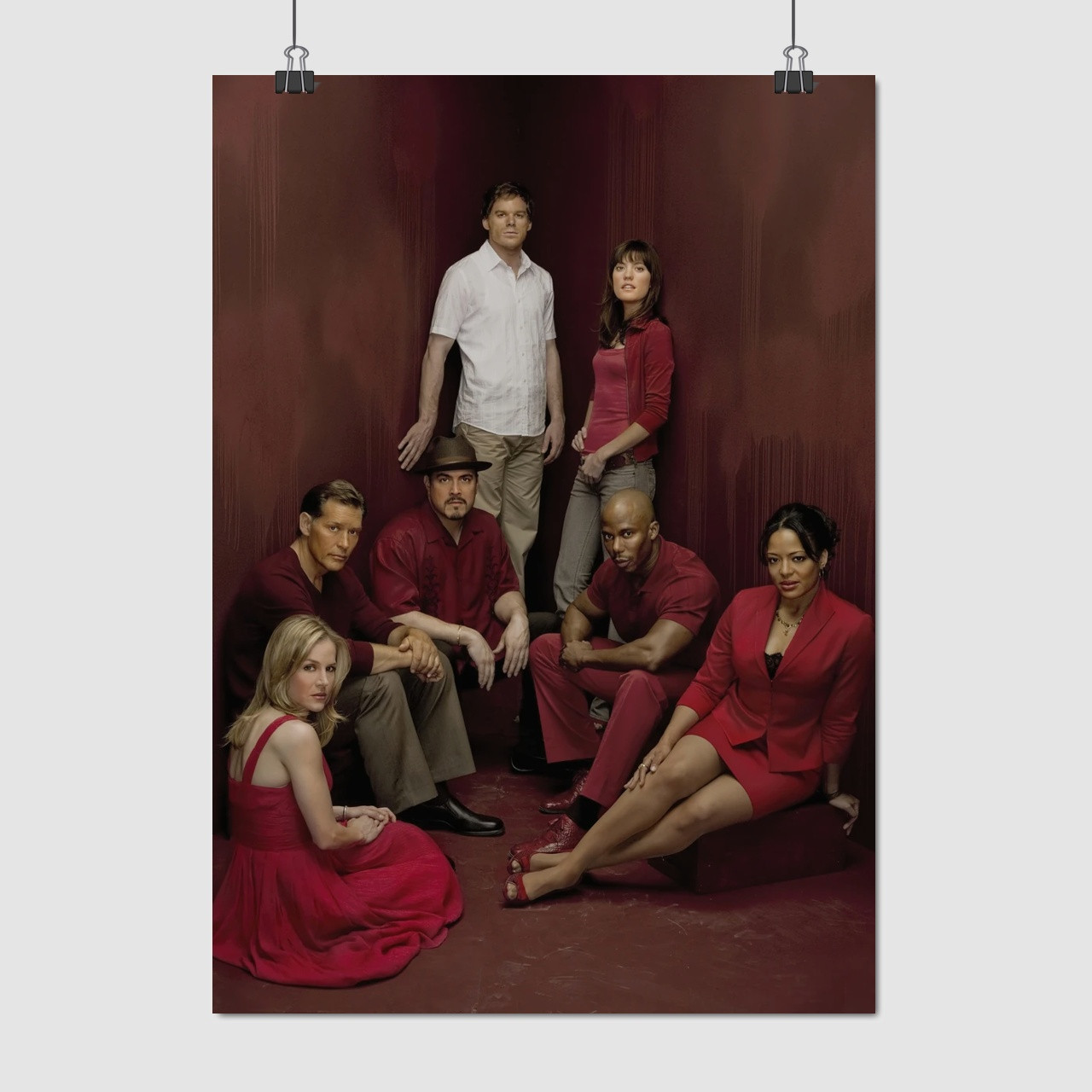 Плакат "Декстер, головні персонажі, Dexter", 60×43см