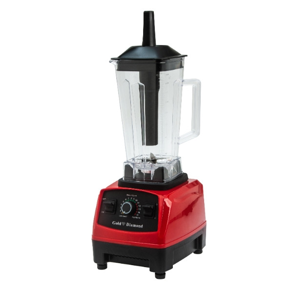 Блендер стаціонарний 2400Вт Gold Diamond TK000100 Червоний, фото 1