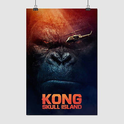 Плакат "Кінг-Конг: Острів Черепа, Kong: Skull Island (2017)", 60×40см, фото 1
