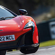 Плакат "МакЛарен 650 на трасі, McLaren 650S", 43×60см, фото 3