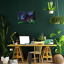 Плакат "Варкрафт, хатинка у лісі, Warcraft", 40×60см, фото 5