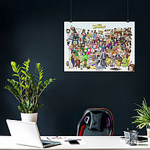 Плакат "Колекція інтернет-мемов", 43×60см, фото 3