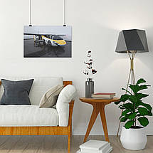 Плакат "Гібридний автомобіль-літак AirCar", 40×60см, фото 5