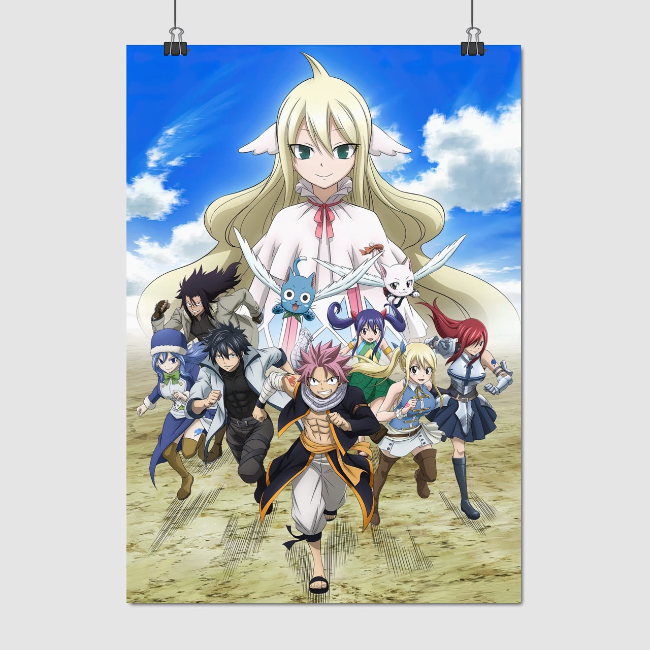 Плакат "Хвост Феї, Fairy Tail", 60×43см