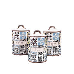 Набір контейнерів для продуктів Maestro Holiday in Porto 3 предмети кераміка (20005-03CS MR)