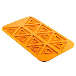 Форма для випікання Silikomart трикутник 11,5х9,7 см h0,5 см силікон (TRIANGOLO 2.0)