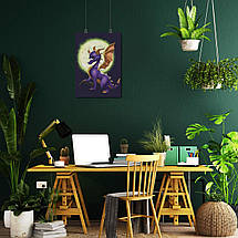 Плакат "Дракон Спайро, Spyro the Dragon", 60×43см, фото 5