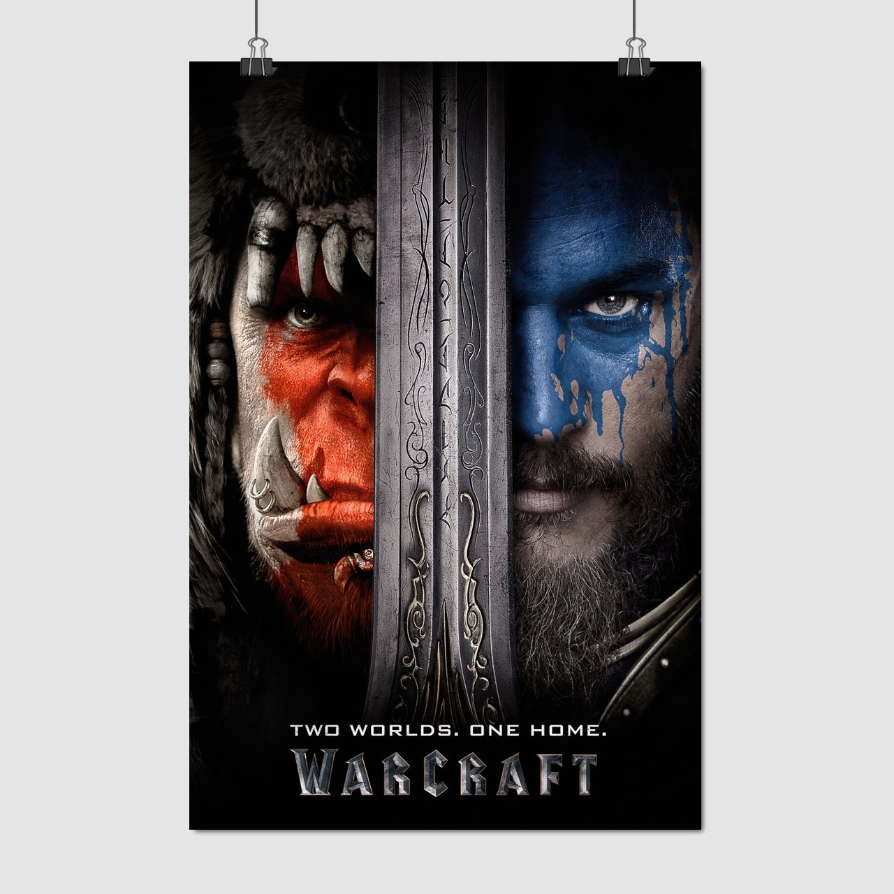 Плакат "Варкрафт: Початок, Warcraft: The Beginning (2016)", 60×40см