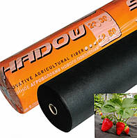 Агроволокно черное 50г/м² 3,2х50м "Shadow" для мульчирования, спанбонд для клубники и газона, Чехия