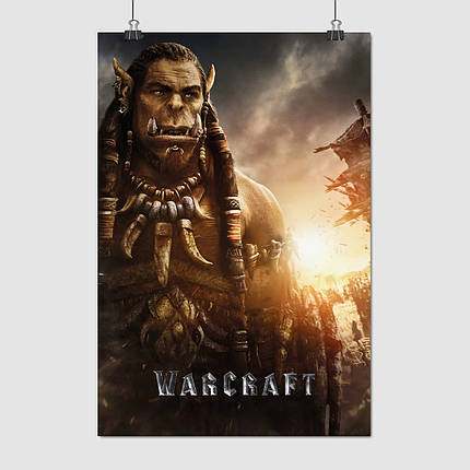 Плакат "Варкрафт: Початок, Warcraft: The Beginning (2016)", 60×41см, фото 1