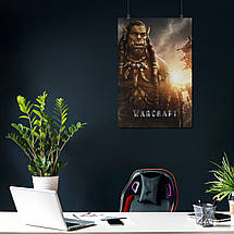 Плакат "Варкрафт: Початок, Warcraft: The Beginning (2016)", 60×41см, фото 3