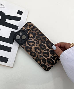 Протиударний леопардовий чохол на 15 iPhone