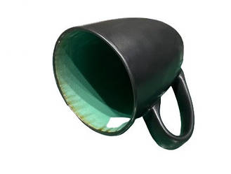 Кухоль Оленс Зелена лагуна 350 мл порцеляна (JM1385)