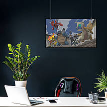 Плакат "Покемони, Pokemon", 34×60см, фото 4