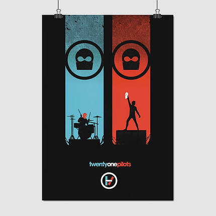 Плакат "Twenty One Pilots, 21 Pilots", 60×43см, фото 1