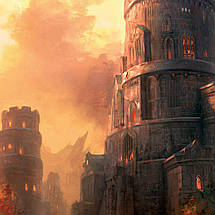 Плакат "Варкрафт, Каражан, Вежа Медіва, Warcraft", 60×43см, фото 2