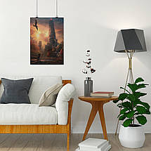 Плакат "Варкрафт, Каражан, Вежа Медіва, Warcraft", 60×43см, фото 4