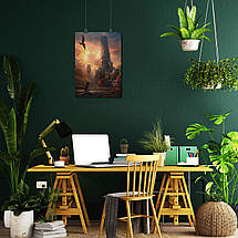 Плакат "Варкрафт, Каражан, Вежа Медіва, Warcraft", 60×43см, фото 5