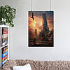 Плакат "Варкрафт, Каражан, Вежа Медіва, Warcraft", 60×43см, фото 6