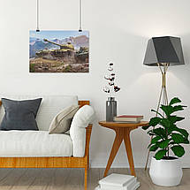 Плакат "Танки у Великої Китайської Стіни", 43×60см, фото 4