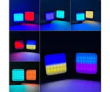 💙Лампа світлодіодна LED Baker WL-R1 з кріпленням для телефону, студійна накамерне світло 3000-7000K, фото 4