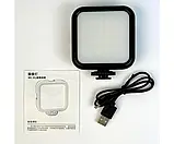 💙Лампа світлодіодна LED Baker WL-R1 з кріпленням для телефону, студійна накамерне світло 3000-7000K, фото 8