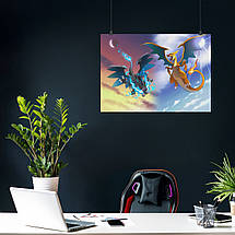 Плакат "Покемони, Pokemon", 43×60см, фото 4