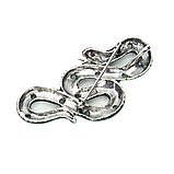 Брошка. Натуральний смарагд і рубін. Срібло 925., фото 2