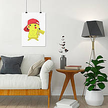 Плакат "Покемон Пікачу, Pokemon Pikachu", 60×43см, фото 5