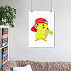 Плакат "Покемон Пікачу, Pokemon Pikachu", 60×43см, фото 7