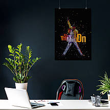 Плакат "Фредді Мерк'юрі, Квін, Богемська рапсодія, Freddy Mercury, Queen", 60×43см, фото 4