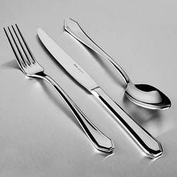 Виделка десертна Hisar Riva довжина 17,3 см неіржавка сталь (8108)