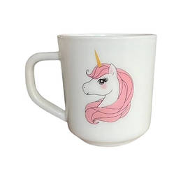 Чашка Vinnarc Unicorn 225 мл склокераміка (7300)