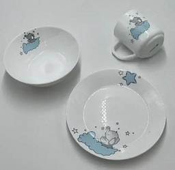 Салатник Vinnarc Elephant 450 мл d15,2 см склокераміка (7319)