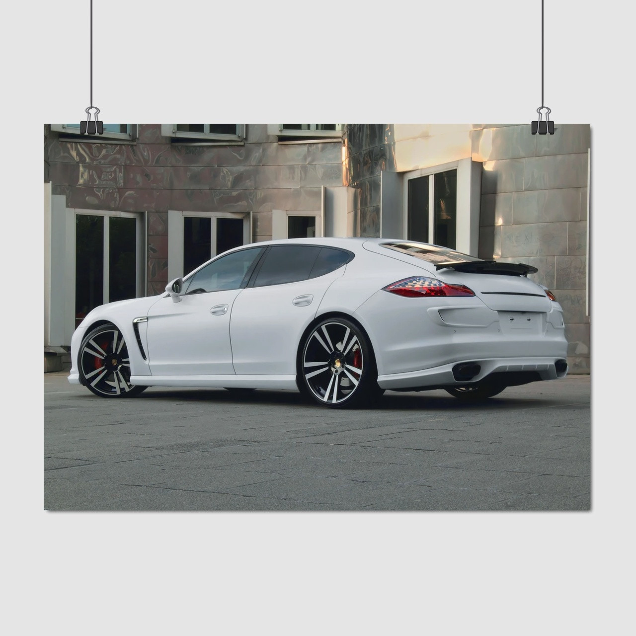 Плакат "Порше Панамера, Porsche Panamera", 43×60см