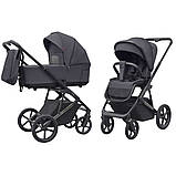 Коляска універсальна 2в1 CARRELLO Sigma CRL-6523 Club Grey Сіра, фото 3