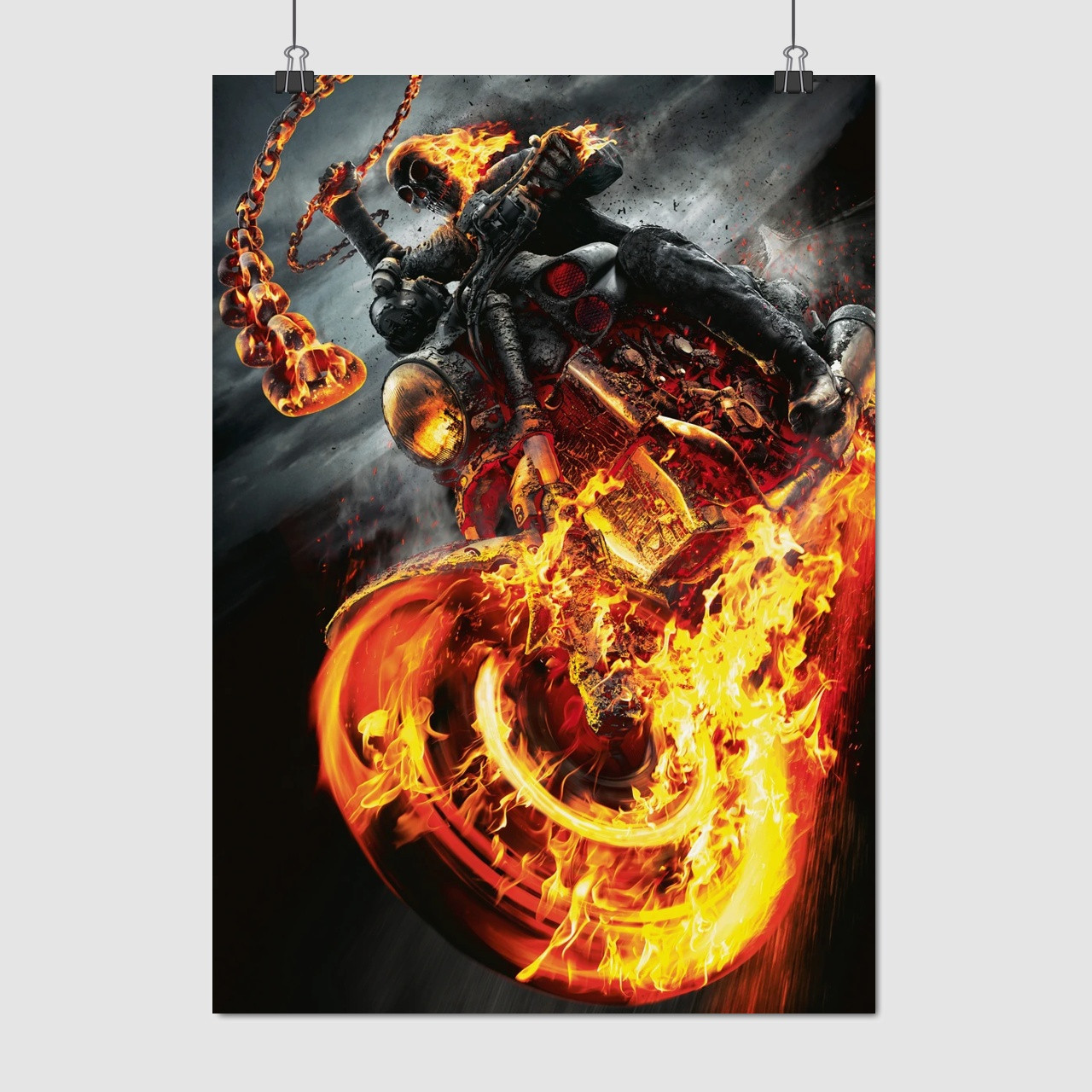 Плакат "Примарний Вершник, Ghost Rider", 60×43см