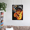 Плакат "Примарний Вершник, Ghost Rider", 60×43см, фото 6