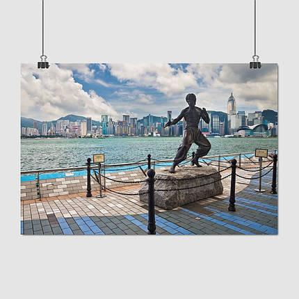 Плакат "Брюс Лі, Bruce Lee", 40×60см, фото 1