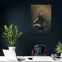 Плакат "Варкрафт, Нежить, рог-розбійник, Warcraft, Rogue", 60×43см, фото 3