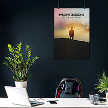 Плакат "Imagine Dragons, Smoke+Mirrors", 60×43см, фото 4