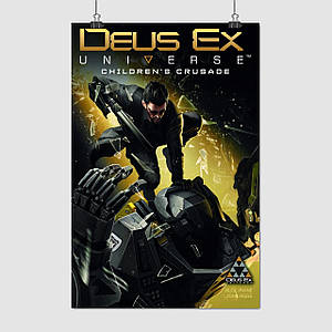 Плакат "Деус Екс, Deus Ex: Children Crusade", 60×40см