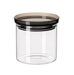 Банка для сипких Ardesto Fresh 500 мл h10,2 см скло + пластик (AR1305SF)