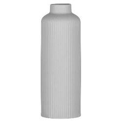 Ваза Ardesto Liguria сіра d8 см h22,7 см порцеляна (AR3803G)