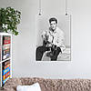 Плакат "Елвіс Преслі з акустичною гітарою, Elvis Presley", 60×43см, фото 6